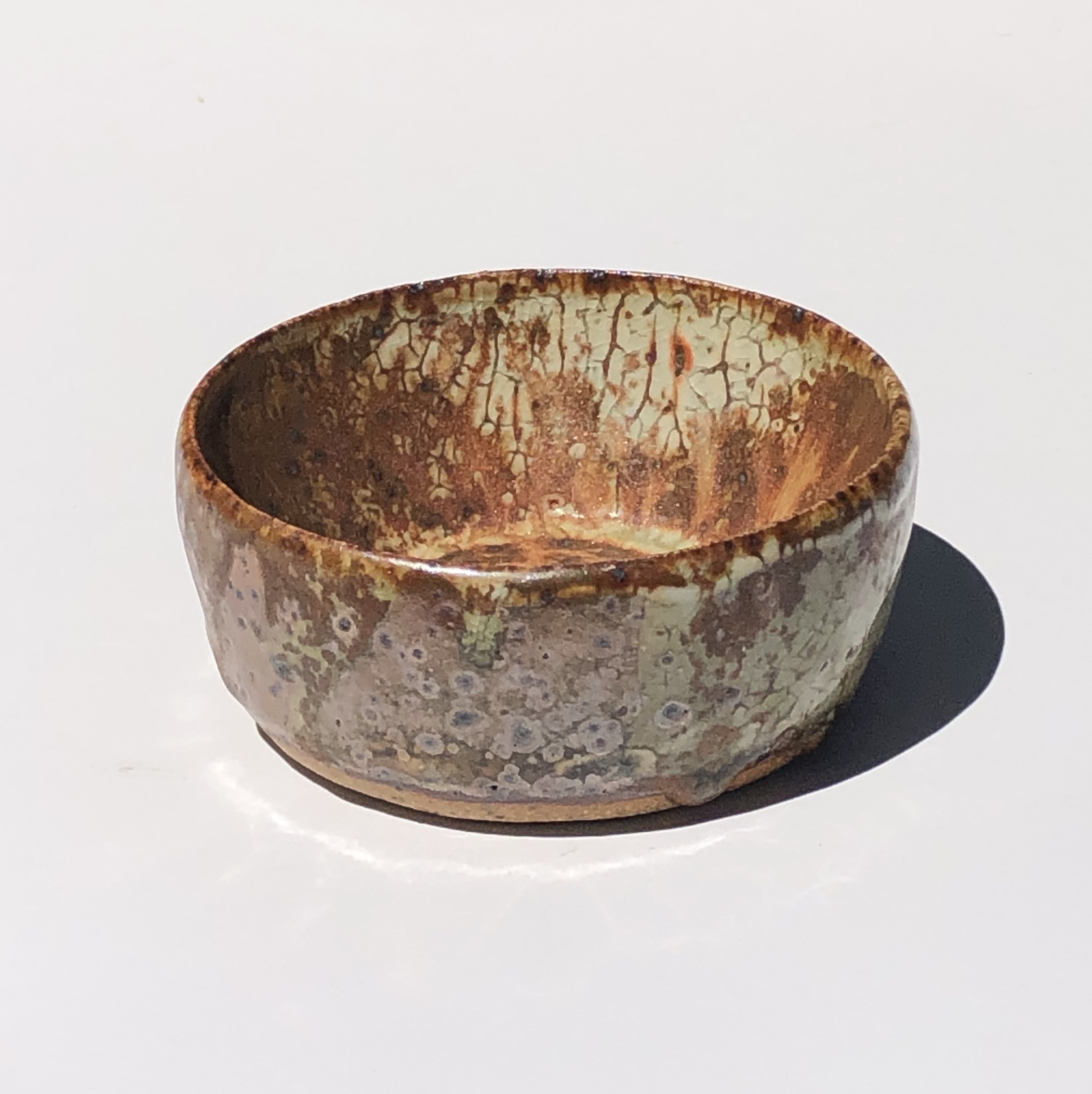 <b>Rotting Bowl<br>--------<br>Earthenware, Malcom Davis Shino